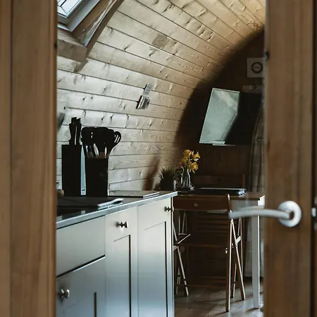 Camping The Huts At Highside Farm *