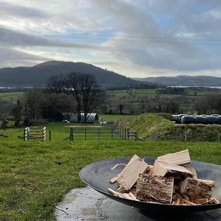 Camping The Huts At Highside Farm *